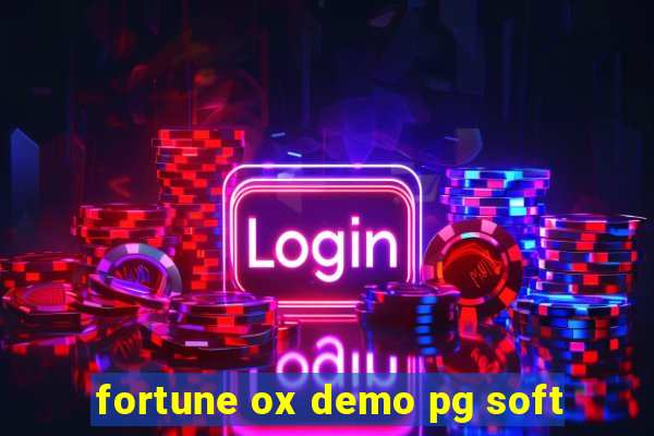 fortune ox demo pg soft